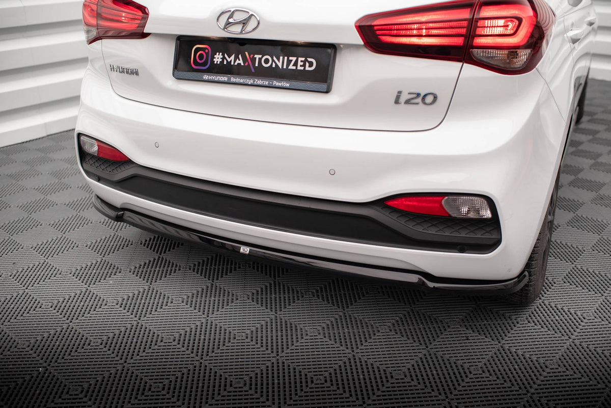 Splitter trasero para Hyundai I20 Mk2 Facelift