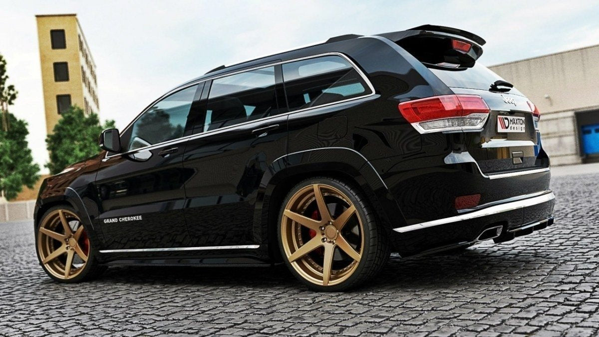 Splitter trasero para Jeep Grand Cherokee WK2 Summit Facelift (with a vertical bar)