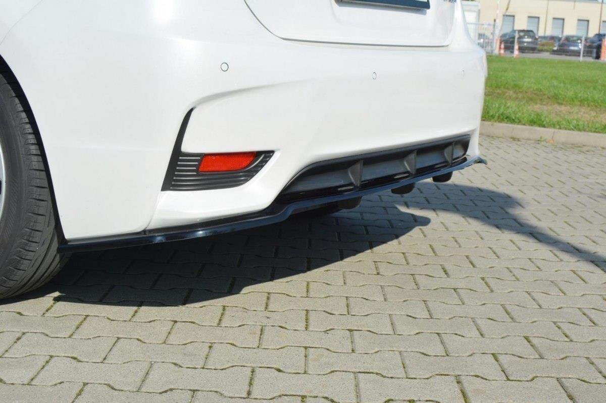 Splitter trasero para Lexus CT Mk1 Facelift (with vertical bars)
