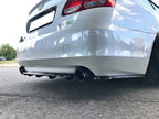 Splitter trasero para Lexus GS 300 Mk3 Facelift (with vertical bars)