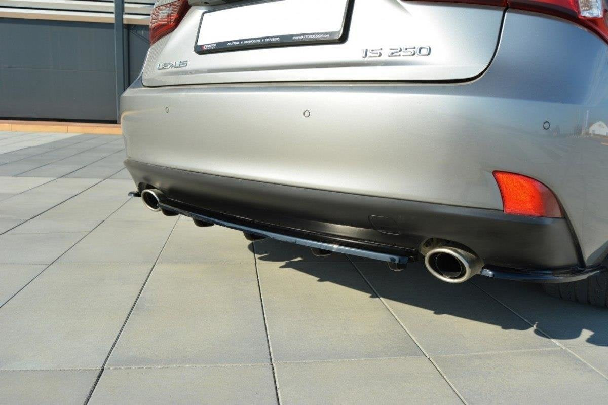 Splitter trasero para Lexus IS Mk3 T (with vertical bars)