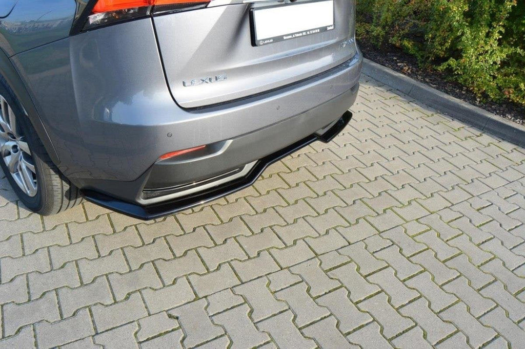 Splitter trasero para Lexus NX Mk1 H (without vertical bars)