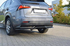Splitter trasero para Lexus NX Mk1 H (without vertical bars)