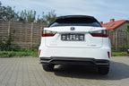 Splitter trasero para Lexus RX Mk4 H (without vertical bars)