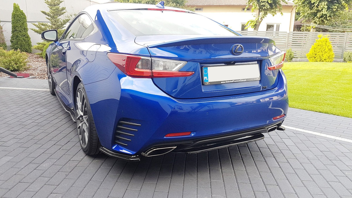 Splitter trasero para Lexus Rc Mk1
