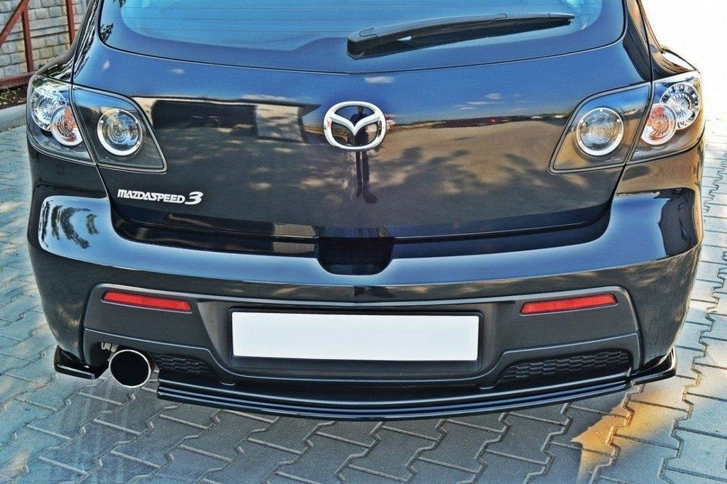 Splitter trasero para Mazda 3 MPS Mk1 US-Spec Version (without vertical bars)