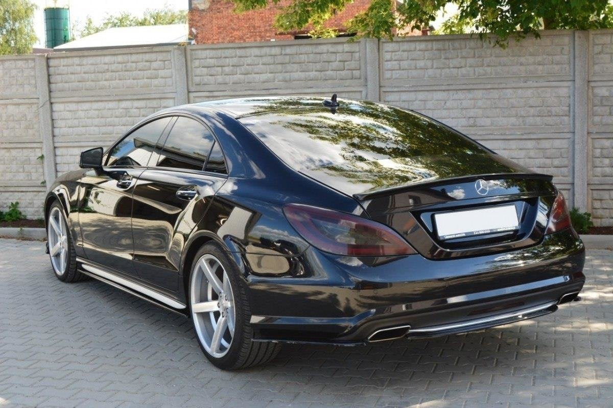 Splitter trasero para Mercedes CLS C218 (without a vertical bar) AMG LINE