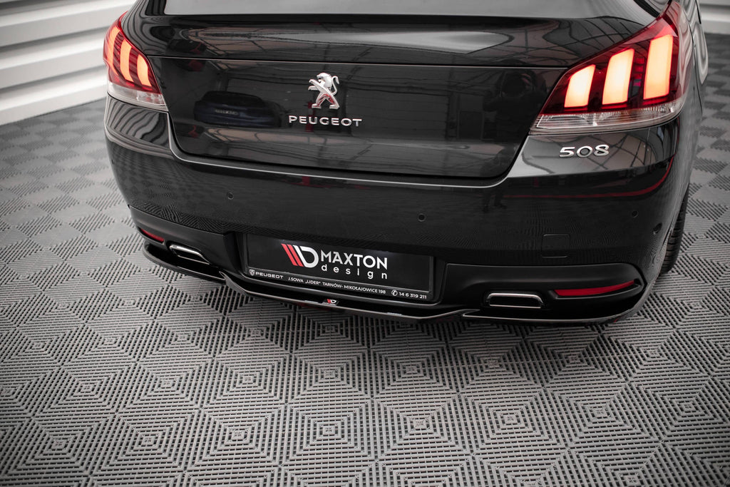 Splitter trasero para Peugeot 508 GT Mk1 Facelift