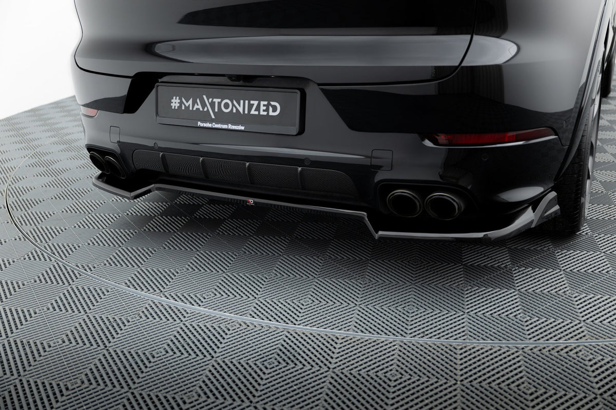 Splitter trasero para Porsche Cayenne SUV / Coupe Mk3 Facelift