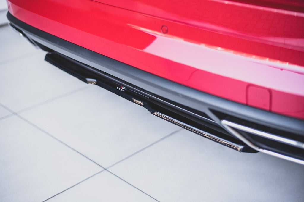 Splitter trasero para Skoda Kodiaq RS Mk1 / Mk1 Facelift