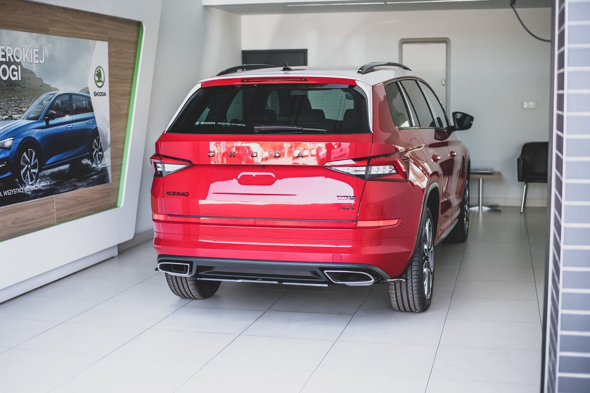 Splitter trasero para Skoda Kodiaq RS Mk1 / Mk1 Facelift