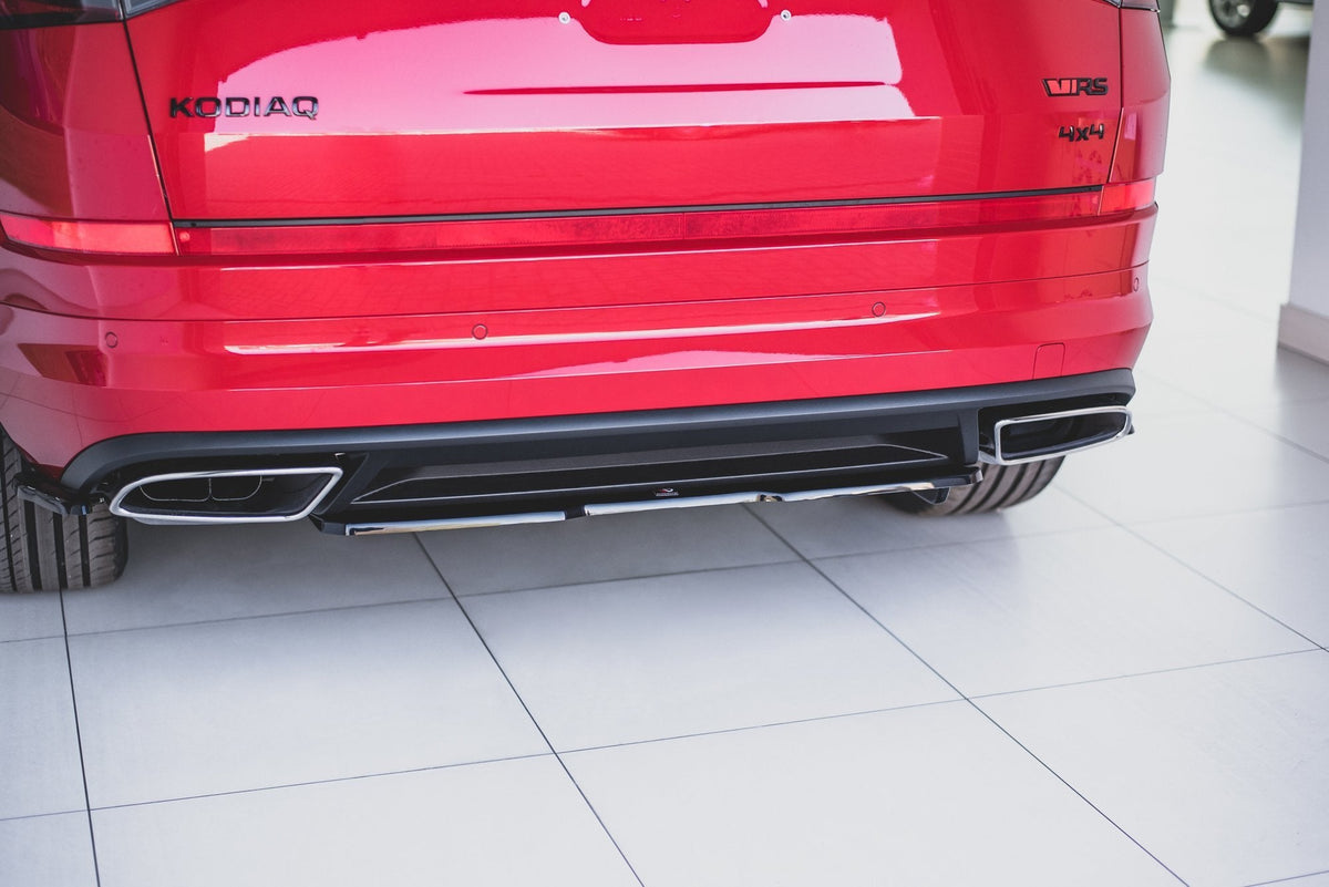 Splitter trasero para Skoda Kodiaq RS Mk1 / Mk1 Facelift