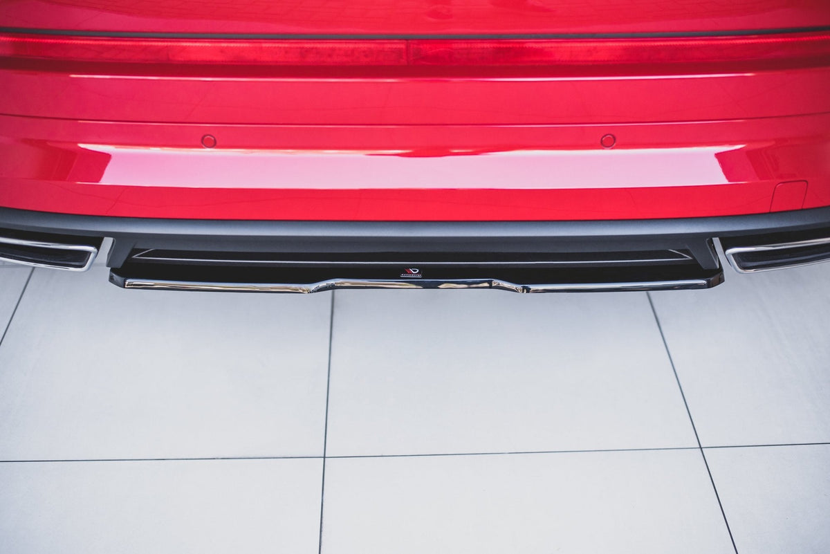 Splitter trasero para Skoda Kodiaq RS Mk1 / Mk1 Facelift