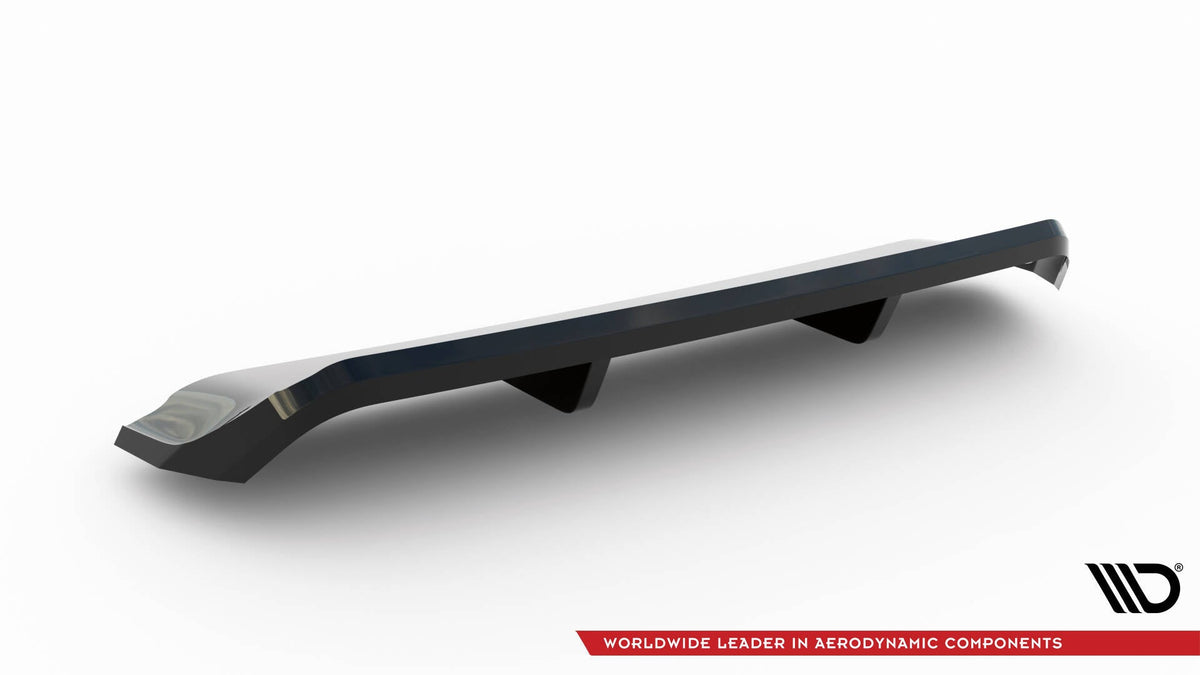 Splitter trasero central (con barras verticales) para Ford Focus Vignale Estate Mk4