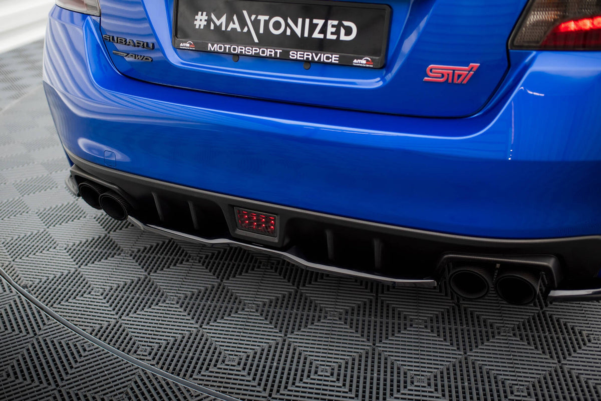 Splitter trasero para V.2 Subaru WRX STI Mk1