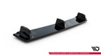 Splitter trasero para Volkswagen Golf Mk7 R (with vertical bars)