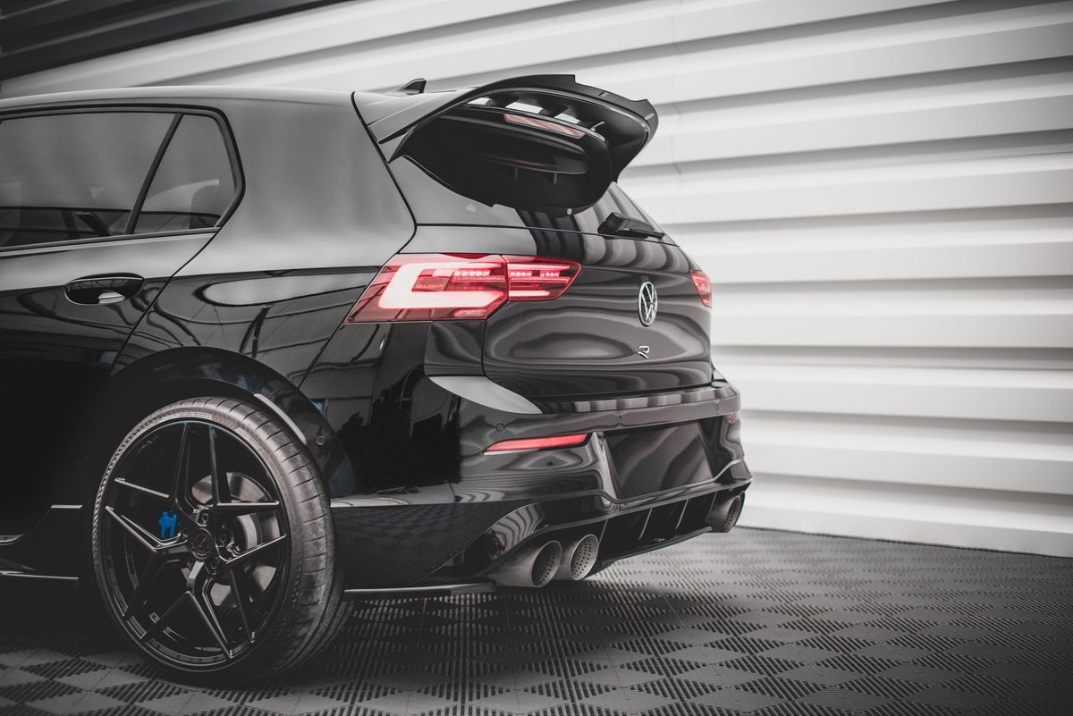 Splitter trasero para Volkswagen Golf R Hatchback Mk8 / Mk8 Facelift