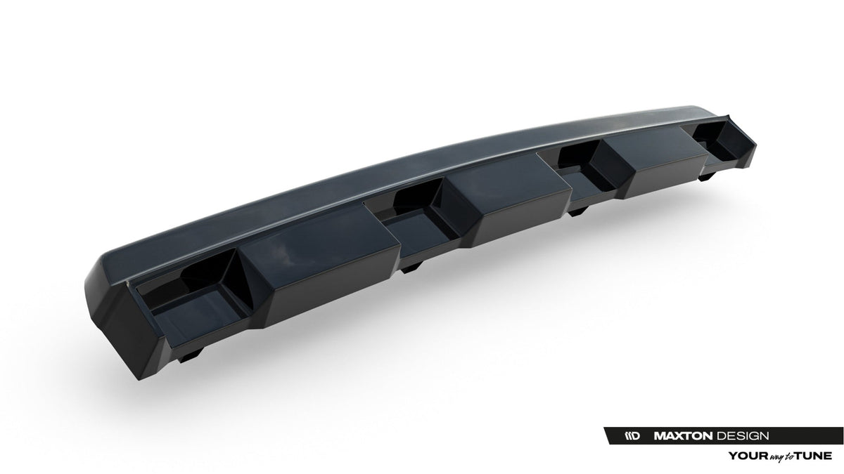 Splitter trasero (con barras verticales) para Mercedes-Benz W176 AMG-LINE