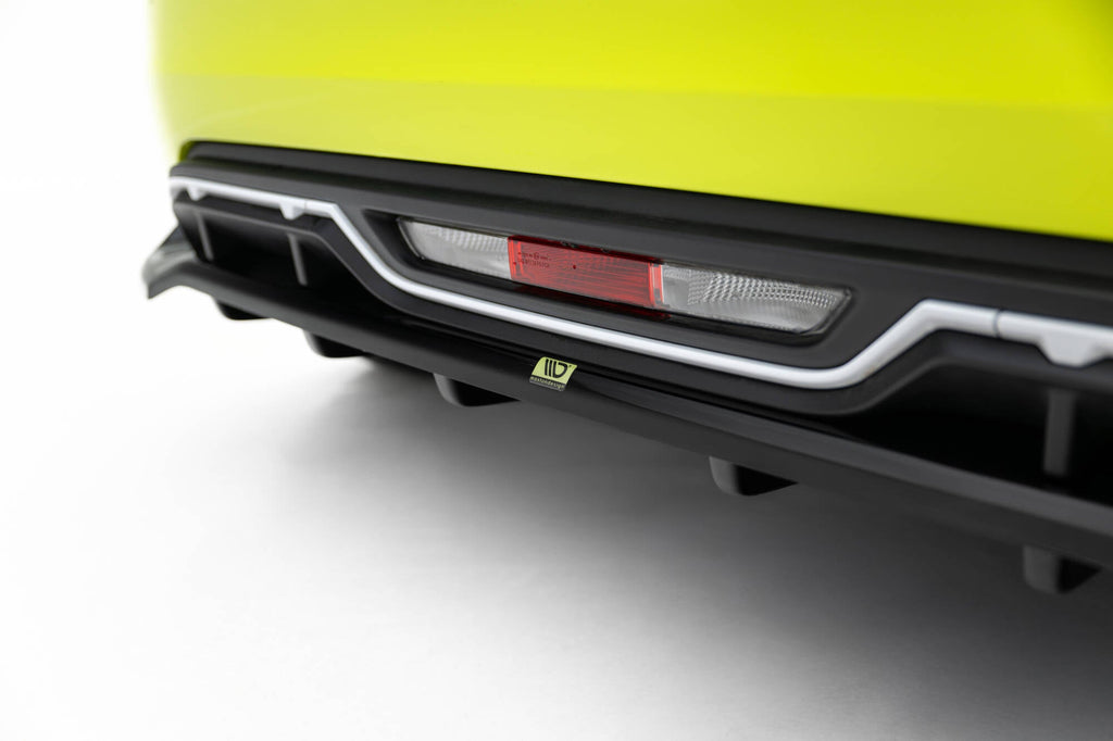 Splitter trasero (con barras verticales) para Abarth 500e