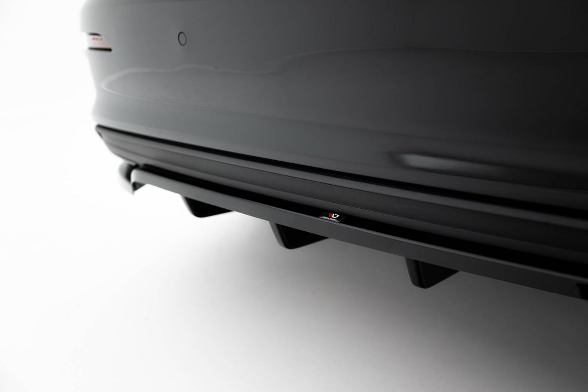 Splitter trasero (con barras verticales) para Audi A3 Sedan 8Y
