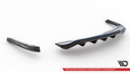 Splitter trasero (con barras verticales) para Audi A4 Competition B8 Facelift
