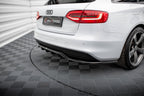 Splitter trasero (con barras verticales) para Audi A4 Competition B8 Facelift