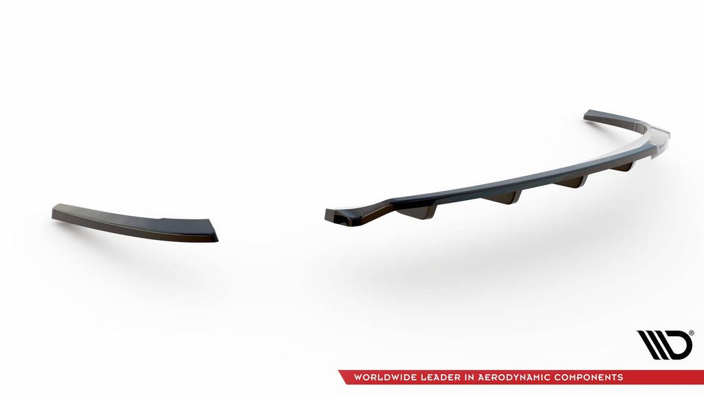 Splitter trasero (con barras verticales) para Audi A5 Coupe 8T Facelift