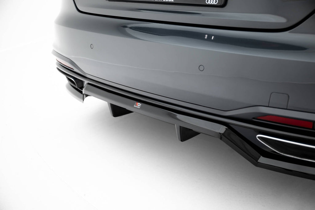 Splitter trasero (con barras verticales) para Audi A5 F5 Facelift