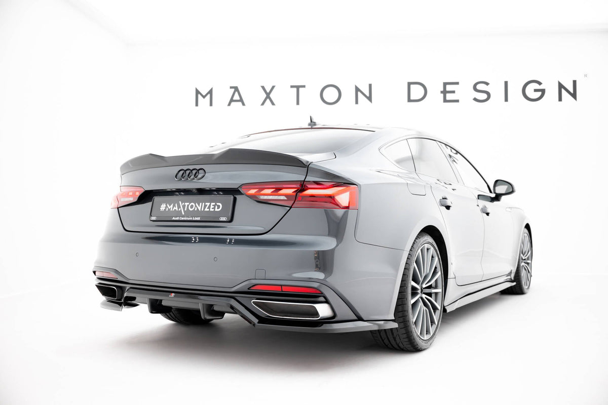 Splitter trasero (con barras verticales) para Audi A5 F5 Facelift