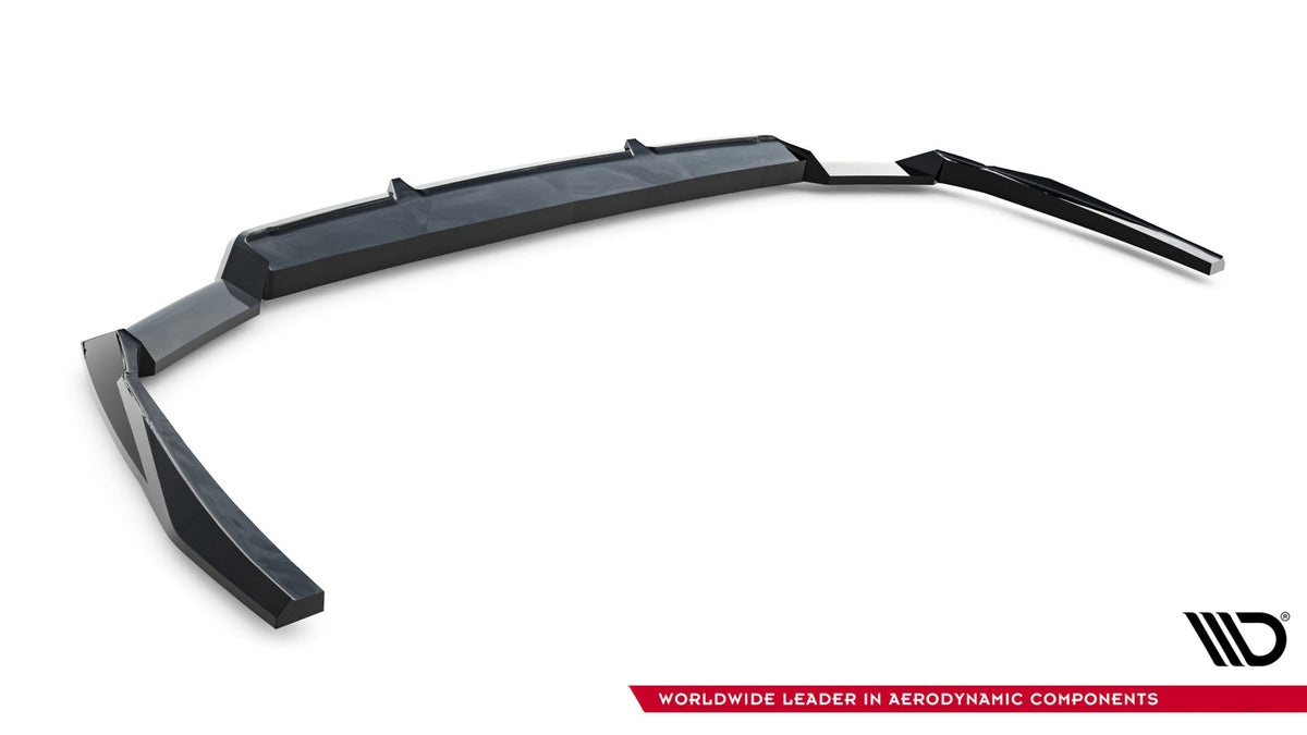 Splitter trasero (con barras verticales) para Audi A5 S-Line Sedan / Avant B10