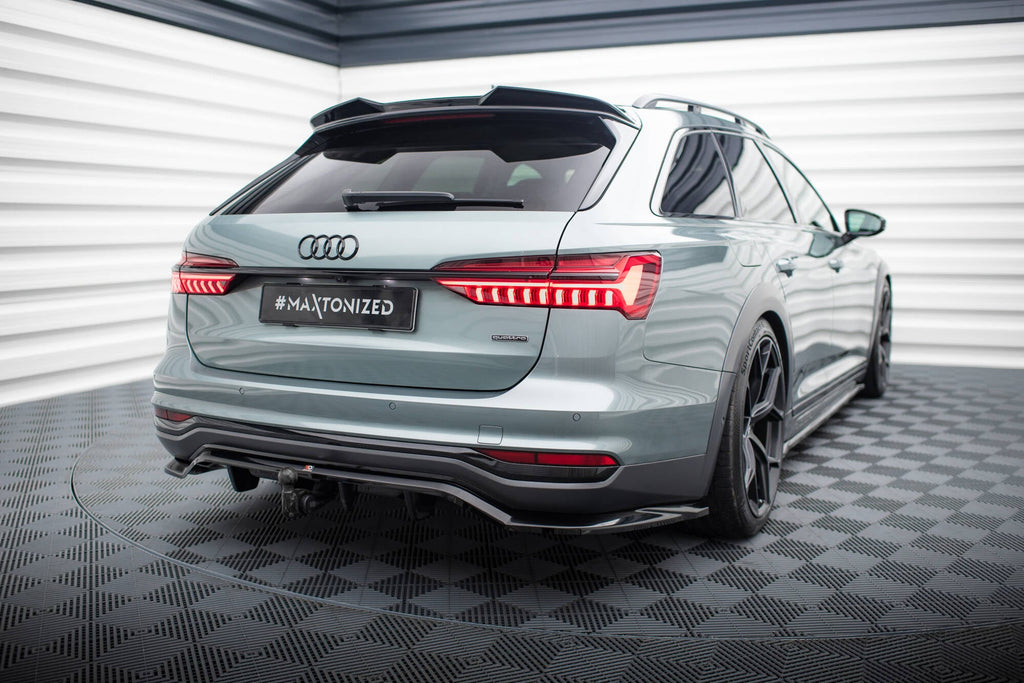 Splitter trasero (con barras verticales) para Audi A6 Allroad C8