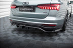 Splitter trasero (con barras verticales) para Audi A6 Allroad C8