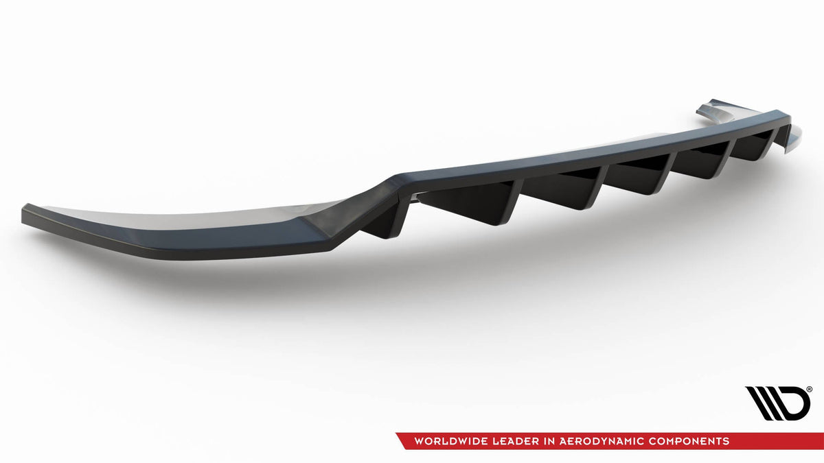 Splitter trasero (con barras verticales) para Audi Q3 S-Line SUV F3