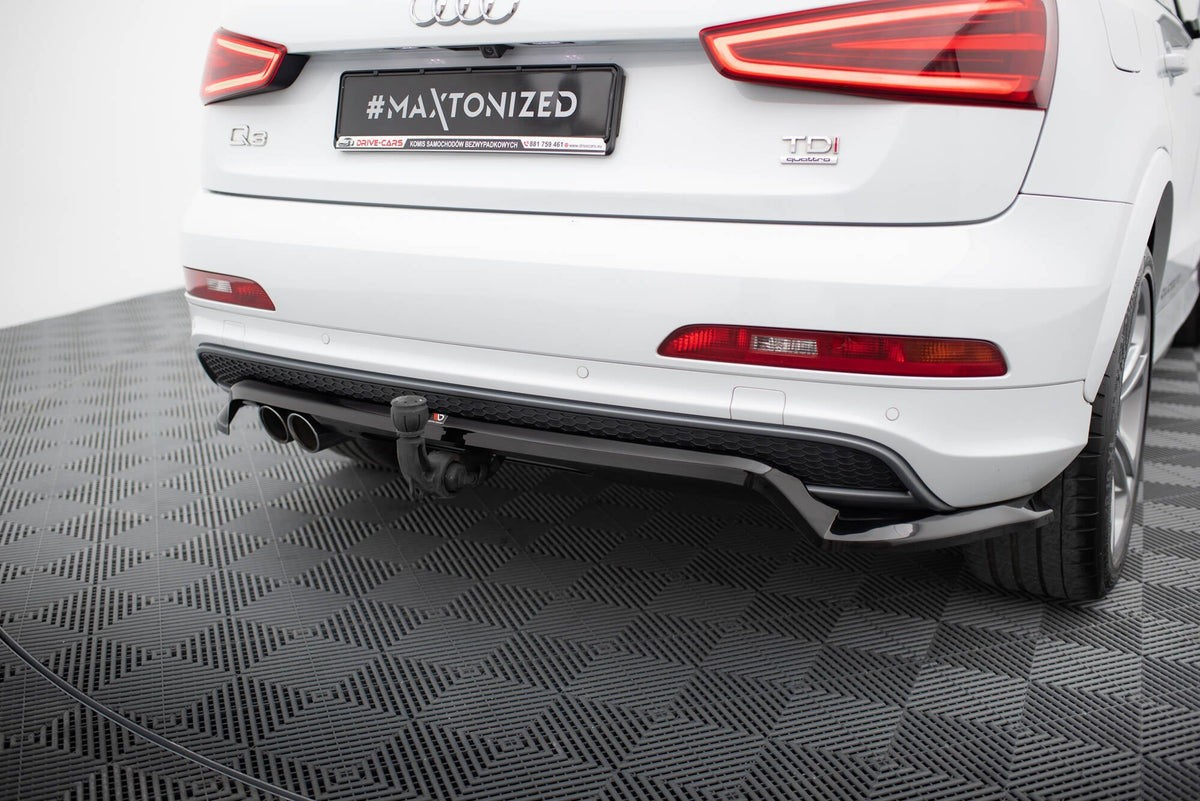 Splitter trasero (con barras verticales) para Audi Q3 S-line 8U