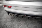 Splitter trasero (con barras verticales) para Audi Q3 Sport 8U Facelift