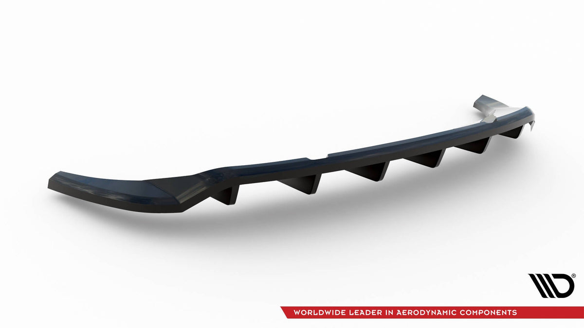 Splitter trasero (con barras verticales) para Audi Q3 Sportback F3