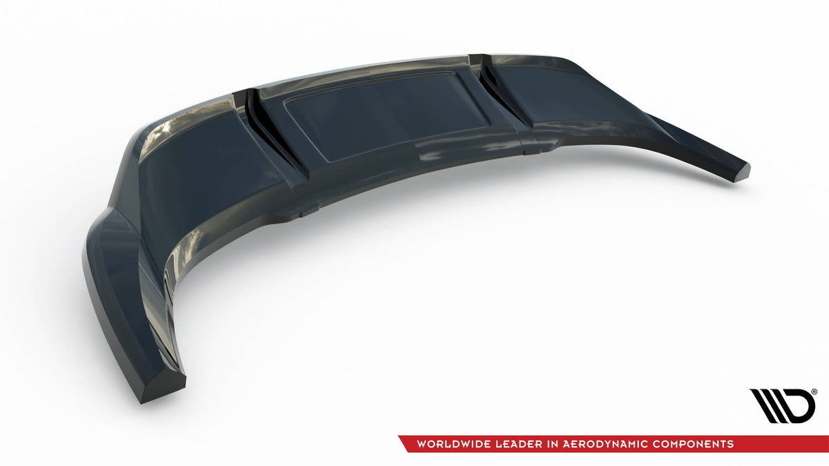 Splitter trasero (con barras verticales) para Audi Q3 Sportback F3