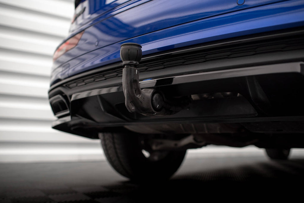 Splitter trasero (con barras verticales) para Audi Q5 S-Line SUV Mk2 Facelift