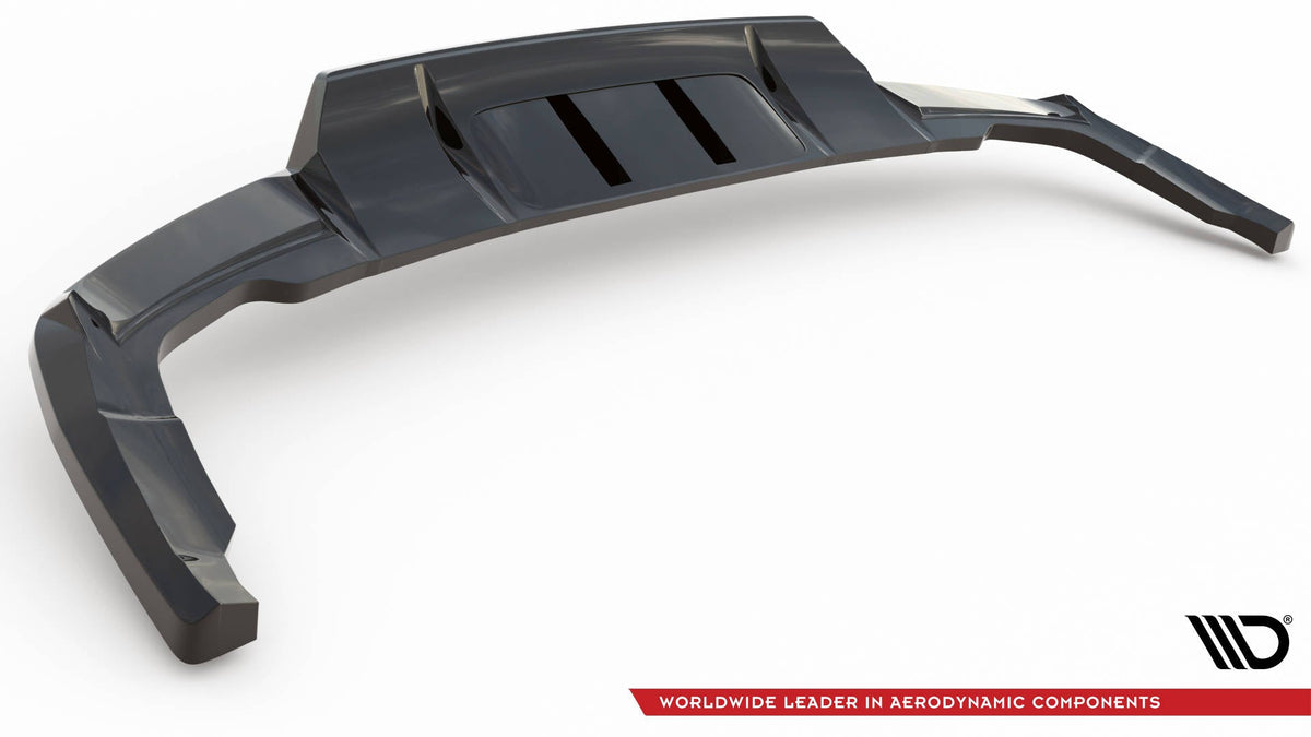 Splitter trasero (con barras verticales) para Audi Q5 S-Line SUV Mk2 Facelift