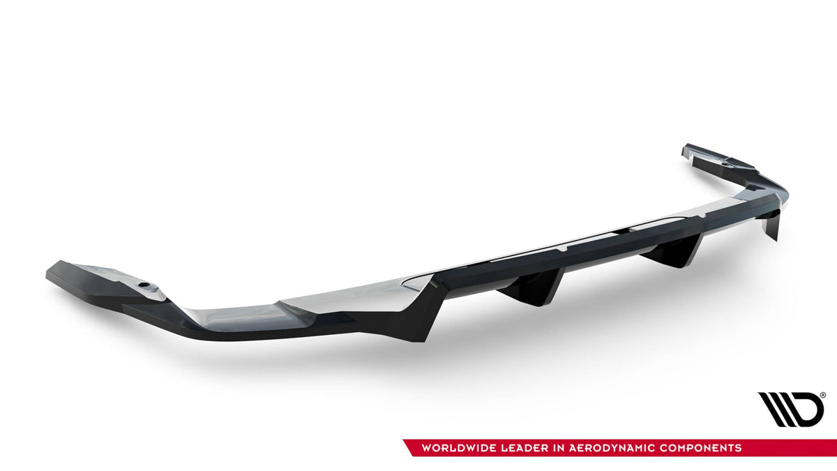 Splitter trasero (con barras verticales) para Audi Q7 S-Line Mk2 Facelift 2