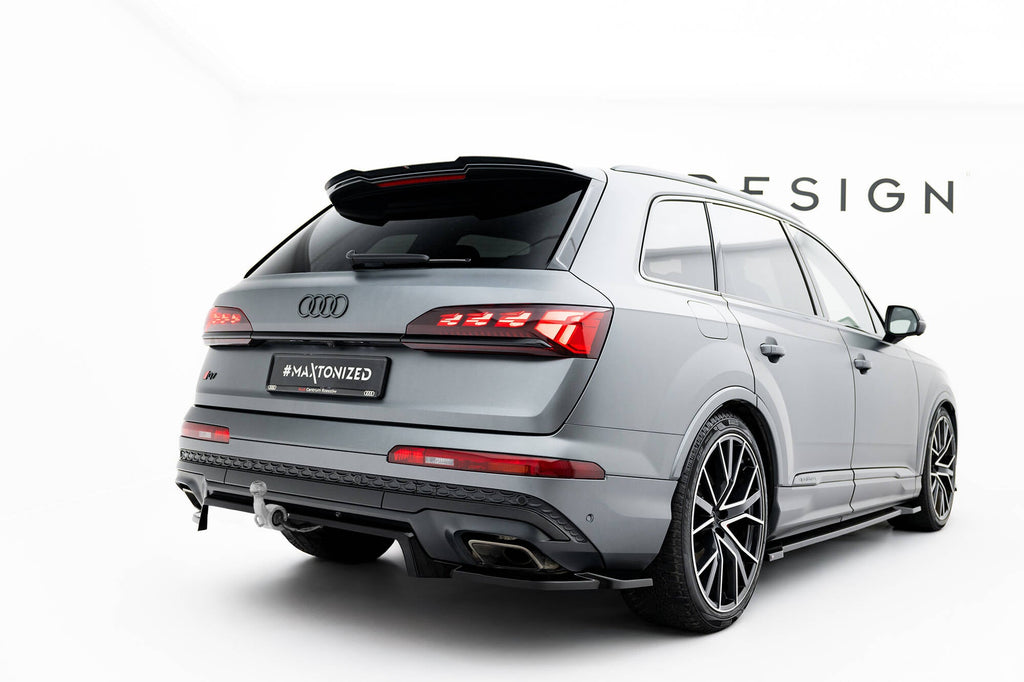 Splitter trasero (con barras verticales) para Audi Q7 S-Line Mk2 Facelift 2
