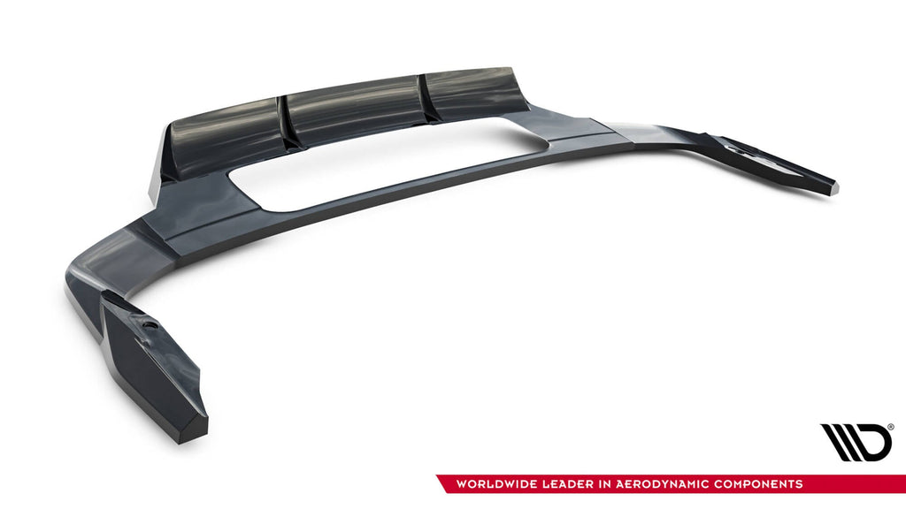Splitter trasero (con barras verticales) para Audi Q7 S-Line Mk2 Facelift 2