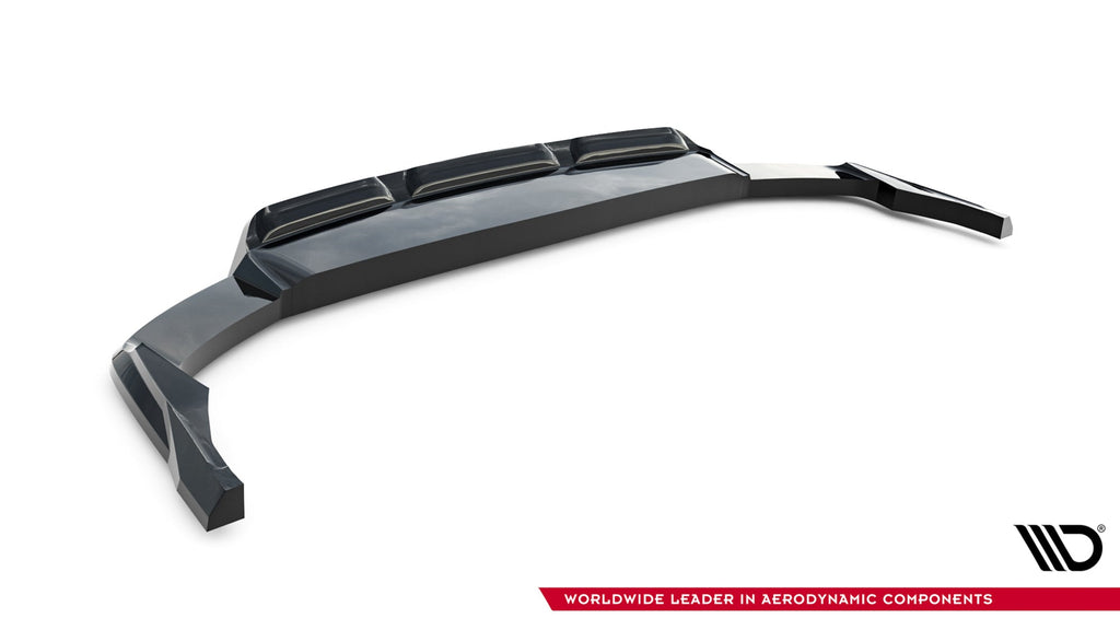 Splitter trasero (con barras verticales) para Audi Q8 Mk1 Facelift