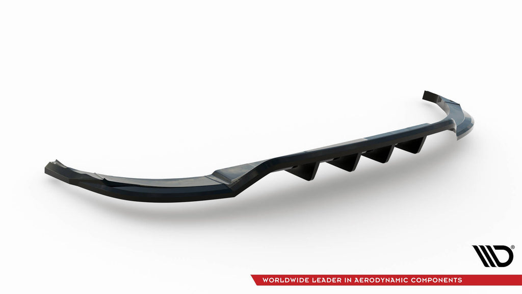 Splitter trasero (con barras verticales) para Audi Q8 S-Line Mk1