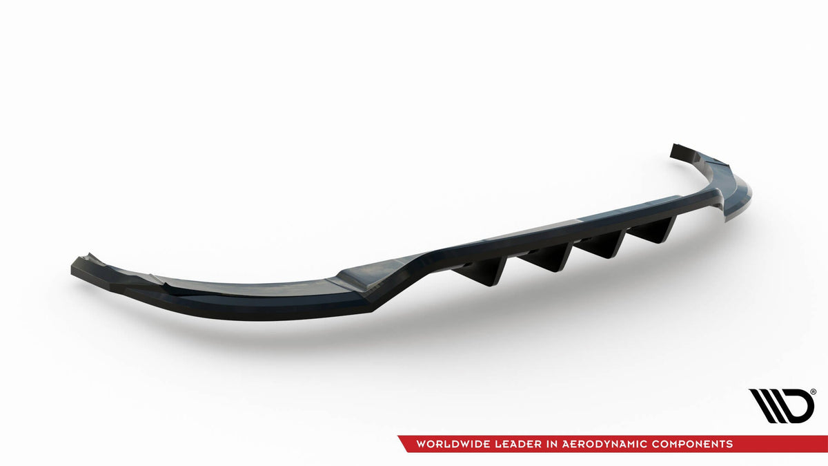 Splitter trasero (con barras verticales) para Audi Q8 S-Line Mk1