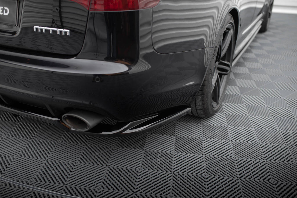 Splitter trasero (con barras verticales) para Audi RS6 Avant C6