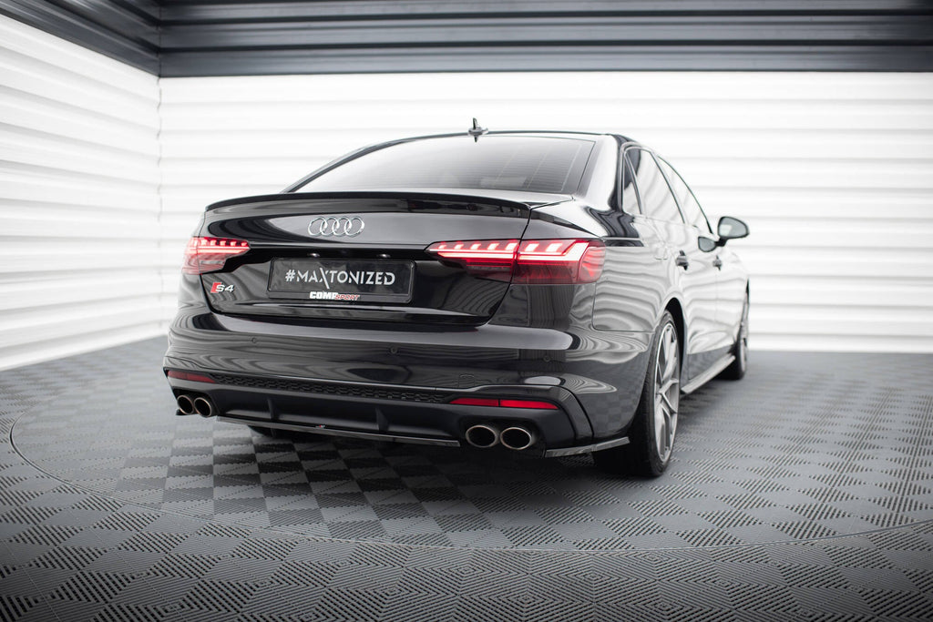 Splitter trasero (con barras verticales) para Audi S4 B9 Facelift