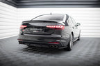 Splitter trasero (con barras verticales) para Audi S4 B9 Facelift