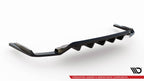 Splitter trasero (con barras verticales) para Audi SQ7 Mk2 (4M) Facelift