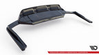 Splitter trasero (con barras verticales) para Audi SQ7 Mk2 (4M) Facelift